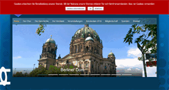 Desktop Screenshot of polizeichor-berlin.de