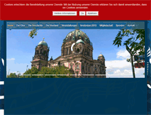 Tablet Screenshot of polizeichor-berlin.de